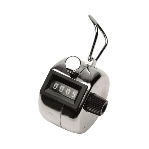 Q-Connect Tally Counter Chrome KF10860