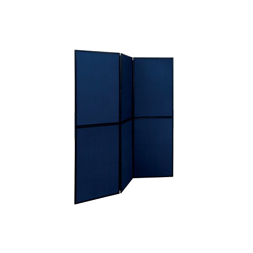 Q-Connect Display Board 6 Panel Blue/Grey DSP330516