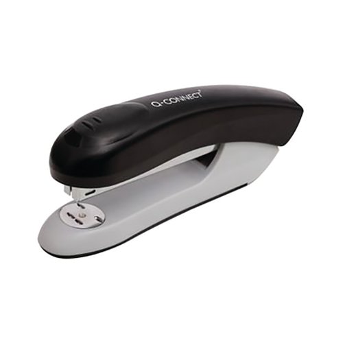 Q-Connect Full-Strip Plastic Stapler Black KF14207