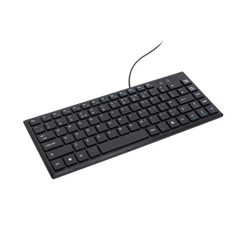 Q-Connect Ergonomic Compact Keyboard Black KX220