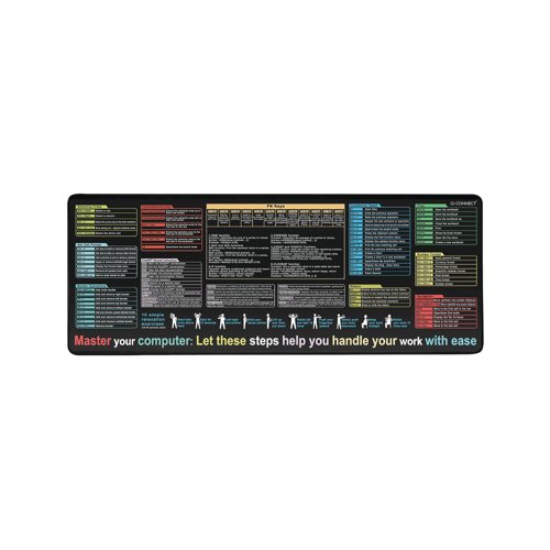 Q-Connect Large Gaming Mouse Mat 90 x 40cm KF14442