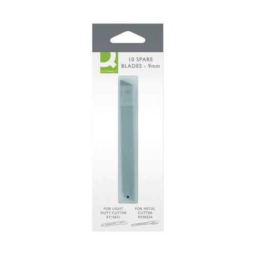 Q-Connect Light Duty 9mm Blades (10 Pack) KF14757