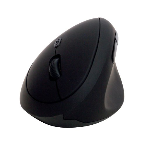 Q-Connect Ergonomic Wireless Vertical Right Handed Mouse Black M004