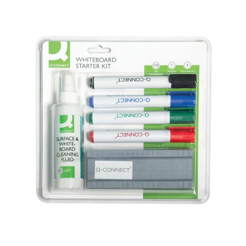 Q-Connect Whiteboard Starter Kit Blister Pack