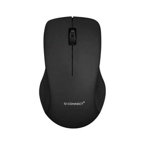 Q-Connect Black Wireless Keyboard/Mouse KF15397