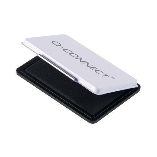 Q-Connect Large Stamp Pad Black KF15440 | VOW