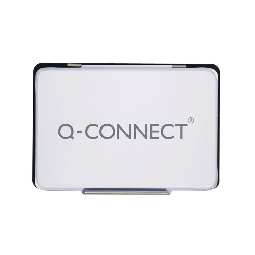 Q-Connect Large Stamp Pad Black KF15440 | VOW