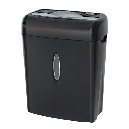 Q-Connect Q6CC2 CrosSq Cut Paper Shredder (Shreds up to 6 sheets of 75gsm paper) KF17971 Personal Shredders KF17971