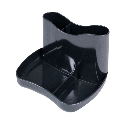 Q-Connect Executive Desk Tidy Black KF21704 | VOW