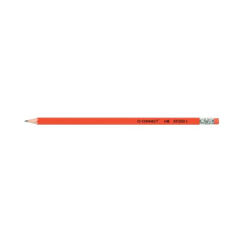 KF25011 | These Q-Connect HB pencils are of the highest quality, giving you both soft shading and stark, powerful lines that are perfect for all situations. The rubber tip allows you to erase mistakes easily. This pack contains 12 pencils.