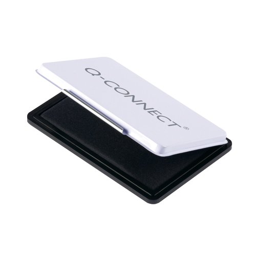 Q-Connect Medium Stamp Pad Black KF25211 | VOW