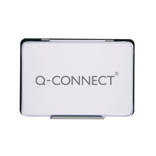 Q-Connect Medium Stamp Pad Black KF25211 | VOW