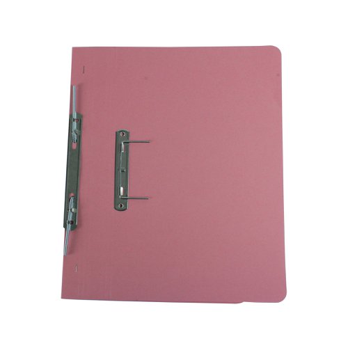 Q-Connect Transfer File 35mm Capacity Foolscap Pink (Pack of 25) KF26058