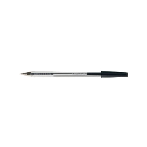 KF34042 | Choose this pack of 20 Q-Connect Black Medium Ballpoint pens for affordable, high quality writing. Perfect for use in homes, offices and schools, with smooth-flowing ink that lasts. The medium nib, made from tough tungsten carbide, is ideal for general handwriting and drawing with bold lines. The long-lasting black ink is designed for archival use, and the cap is ventilated for extra safety. This pack contains 20 black pens.