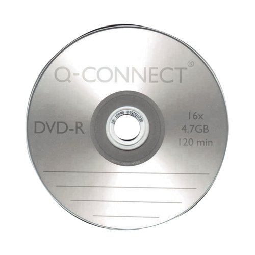 Q-Connect DVD-R Slimline Jewel Case 4.7GB KF34356