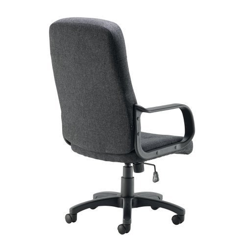 Arista Franca High Back Executive Chair 700x660x1180mm Charcoal KF50161 | KF50161 | VOW