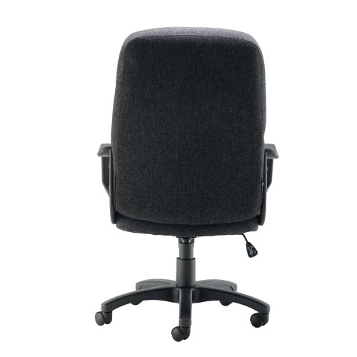 Arista Franca High Back Executive Chair 700x660x1180mm Charcoal KF50161 | KF50161 | VOW