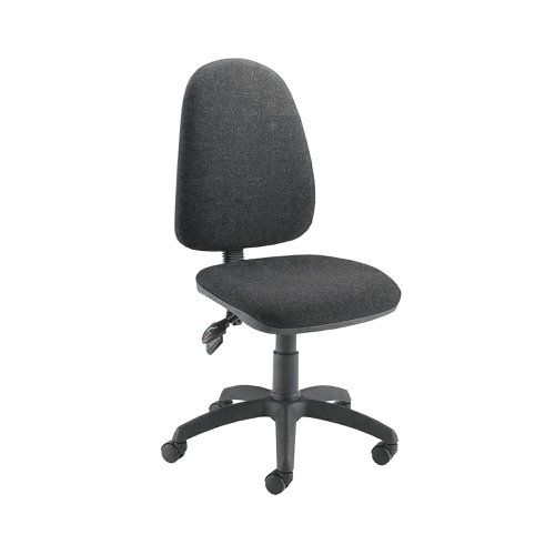 Jemini Sheaf High Back Tilt Operator Chair 325x625x635mm Charcoal KF50175 | VOW