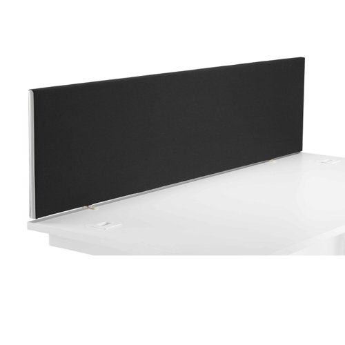 Astin Desk Mounted Screen 1590x27x390mm Black KF70005