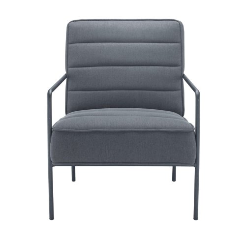 Jemini Atlas Reception Wire Frame Armchair 800x810mm Grey KF70018