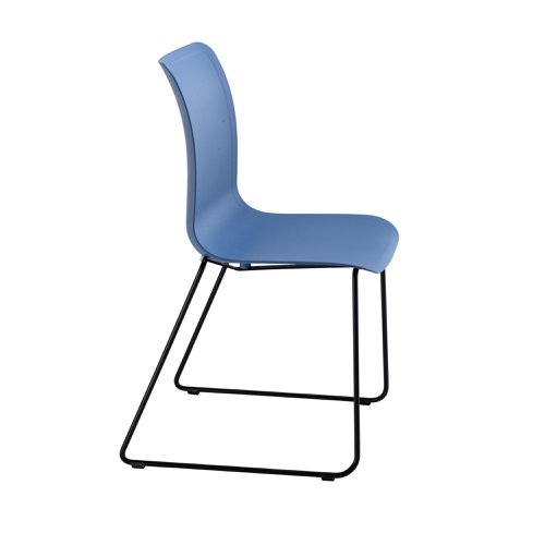 Jemini Flexi Skid Chair 530x530x860mm Blue KF70028