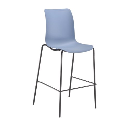 Jemini Flexi High Stool 570x575x1160mm Blue KF70036