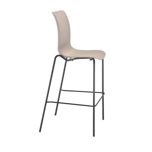 Jemini Flexi High Stool 570x575x1160mm Grey KF70038