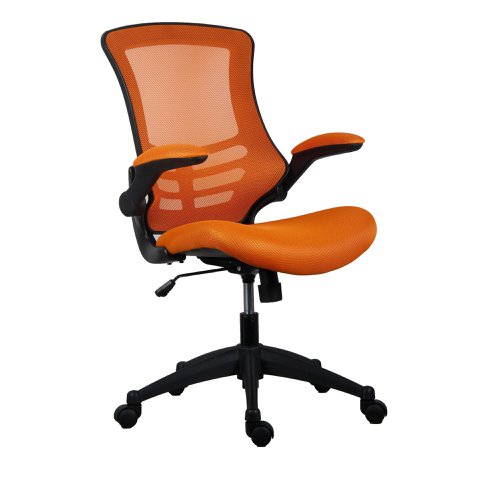 Jemini Jaya Operator Chair 680x670x970-1070mm Orange KF70062