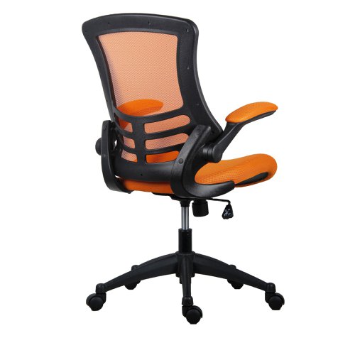 Jemini Jaya Operator Chair 680x670x970-1070mm Orange KF70062