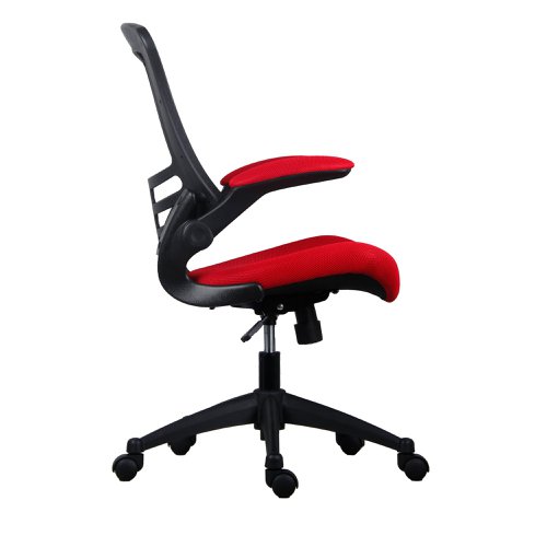 Jemini Jaya Operator Chair 680x670x970-1070mm Red KF70064