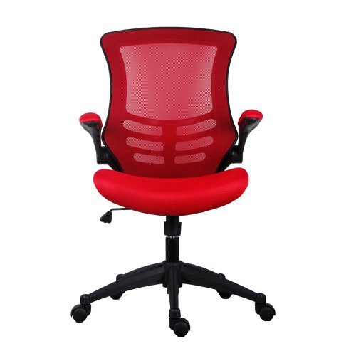 Jemini Jaya Operator Chair 680x670x970-1070mm Red KF70064