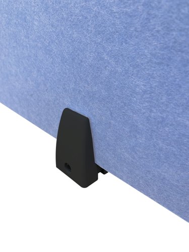 Serrion Desk Edge Clamp Screen Holder for Single PET Desk Mounted Screen Black KF70128