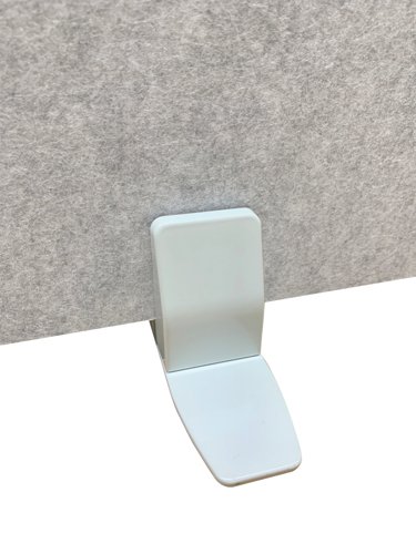 Serrion Surface Mounted Screen Holder for PET Desk Mounted Screen White KF70131