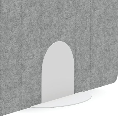 5 Star PET Metal Stand for Floorstanding Screen White KF70143