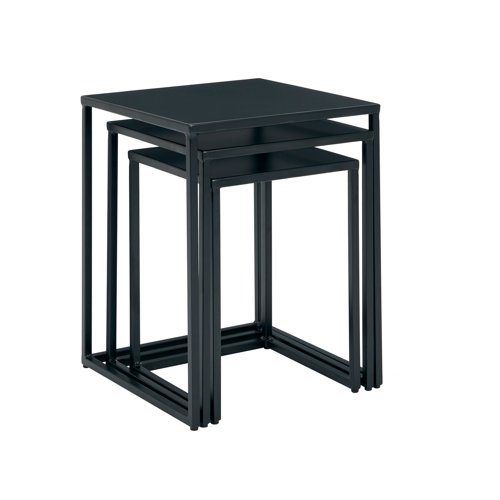 Jemini Cube Nest Coffee Tables Black KF70316 | VOW