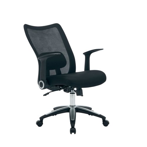 Jemini Zumo Chair with Folding Arms Light Grey KF70318