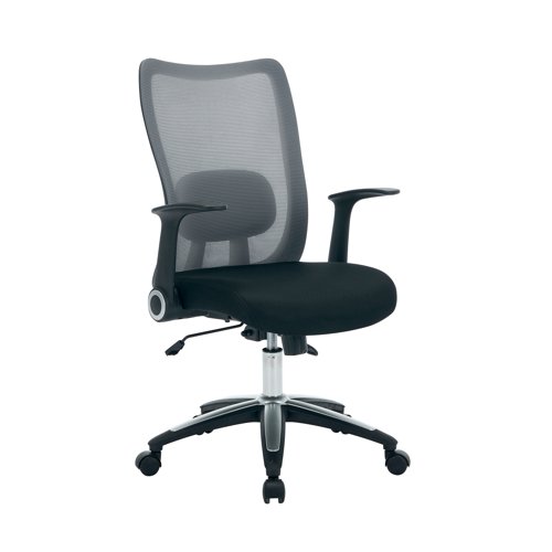 Jemini Zumo Chair with Folding Arms Black KF70319