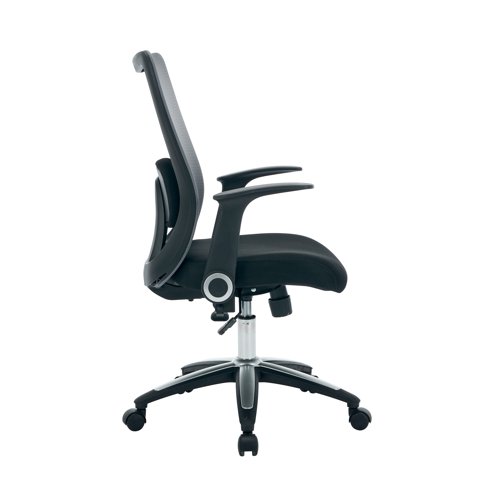 Jemini Zumo Chair with Folding Arms Black KF70319