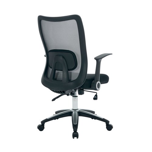 Jemini Zumo Chair with Folding Arms Black KF70319