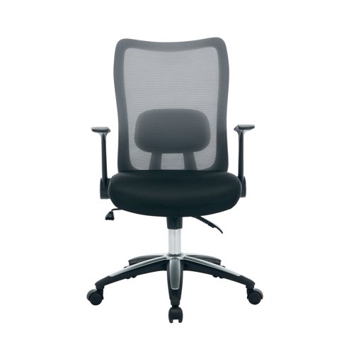 Jemini Zumo Chair with Folding Arms Black KF70319