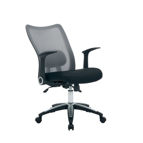 Jemini Zumo Chair with Folding Arms Black KF70319