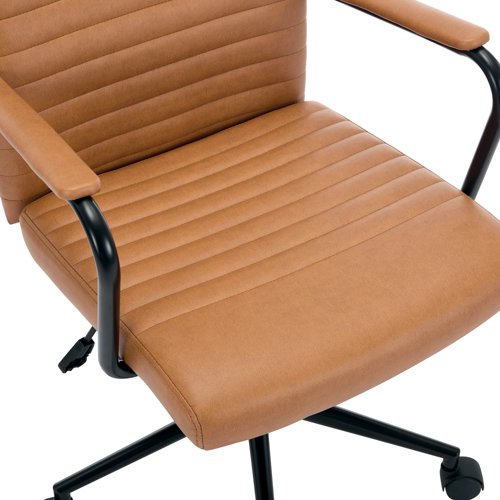 Jemini Marco Chair Brown PU KF70320