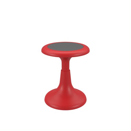 Titan Junior Wobble Stool 300x300x380mm Red KF70390