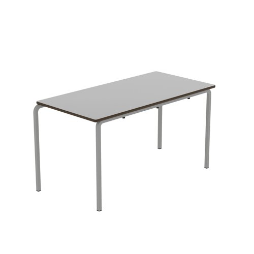 Titan Crush Bent Frame Table 1200x600x640mm Grey KF70443