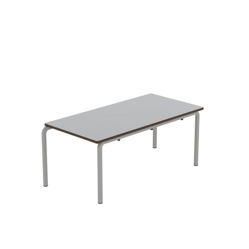 Titan Crush Bent Frame Table 1100x550x460mm Grey KF70451