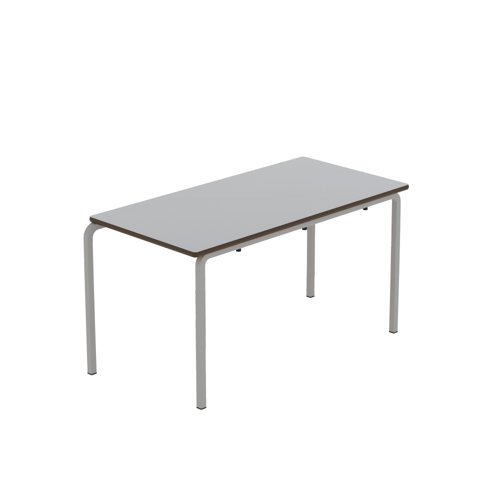 Titan Crush Bent Frame Table 1100x550x590mm Grey KF70467