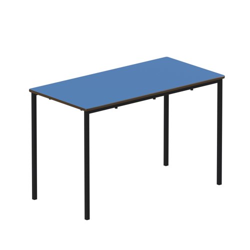 Titan Fully Welded Frame Table 1100x550x460mm Blue/Black KF70484