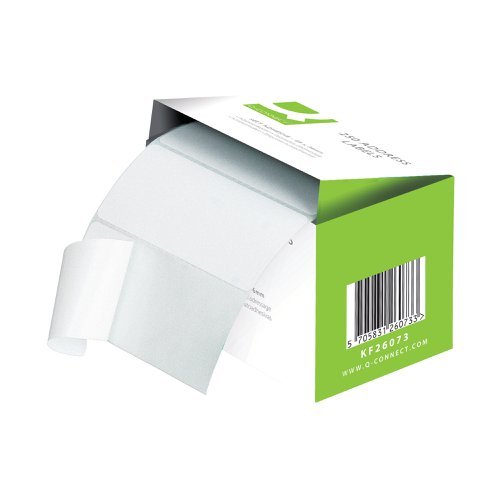 Q-Connect Address Label Roll Self Adhesive 102x49mm White (Pack of 180) 0073024 | VOW