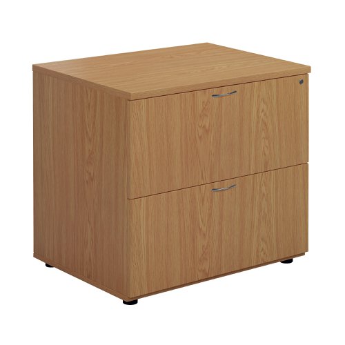 Jemini Desk High Side Filing Cabinets offer increased storage space without the added bulk. Simply position next to your desk end for an extension of your working area, increasing your productivity and making efficient use of space. This cabinet has 2 drawers which will accept foolscap files. The cabinet measures 800x600x730mm.