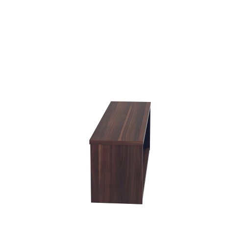 Jemini Reception Modular Straight Riser Unit 1200x315x400mm Dark Walnut KF71531